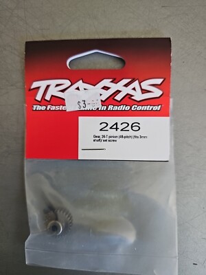Traxxas 2426 48P Pinion Gear, 26T: SLASH  NEW IN PACKAGE