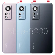 Genuine Back Glass Housing Battery Cover Rear Case Door for Xiaomi 12