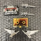 Vintage Original 1986 G1 transformers rewind and steeljaw Complete Mini Cassette