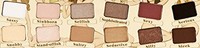 Thebalm Nudetude Eyeshadow Palette, Naughty 11.08 Thebalm Nudetude Eyeshadow Palette, Naughty 11.08