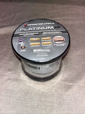 Monster Cable Platinum XP Hi-Perfo Copper Speaker Wire 50 SUPER-CLEAR