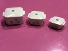 Vintage 1960s Barbie HOSTESS SET #1034 Casserole Dish Set with Lids Mattel