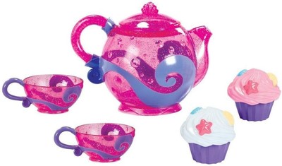 Munchkin Bath Tea and Cupcake Set Toddler Toys for Kids Ages 5 Piece 