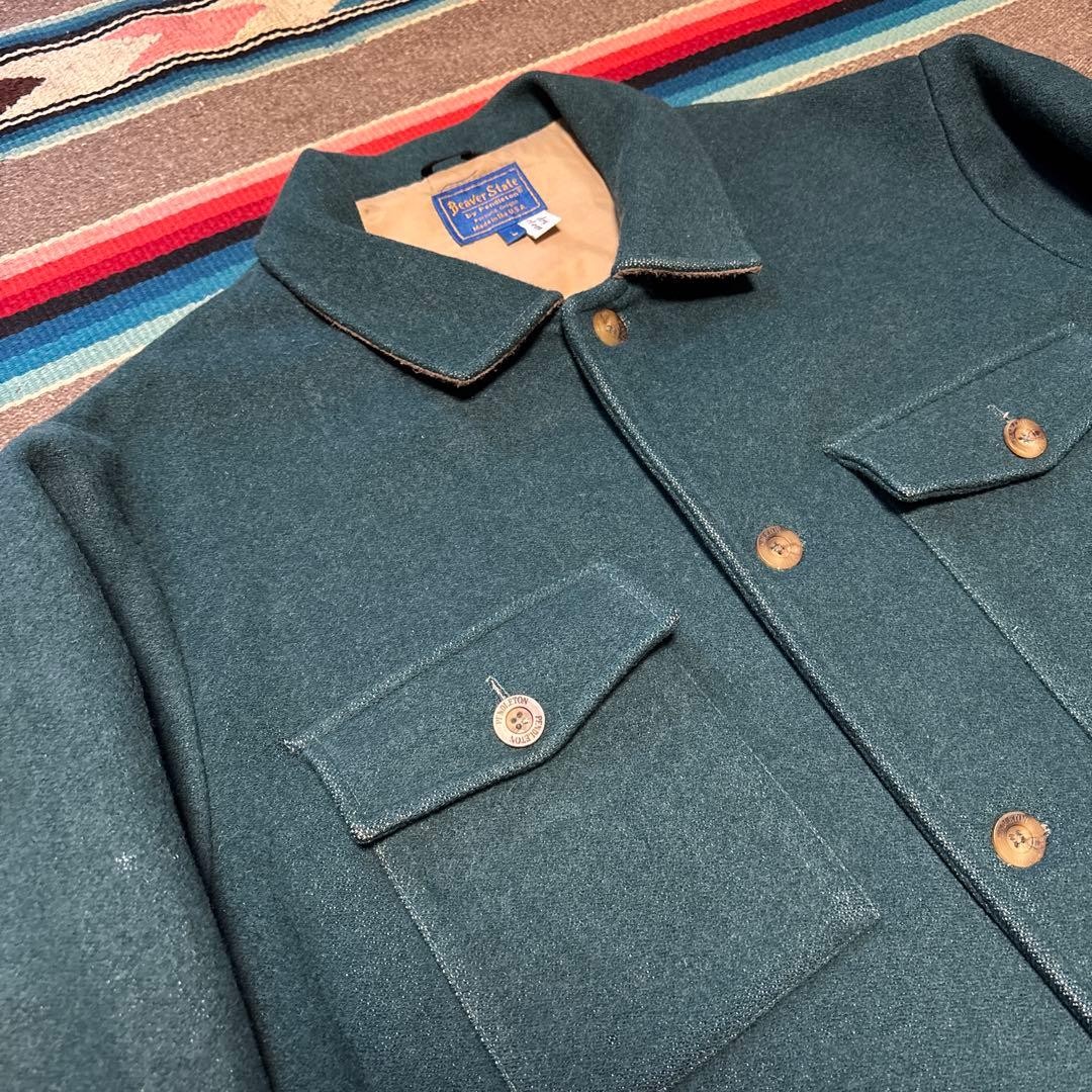 Pendleton 70s Wool Jacket Beaver State US Made Vi… - image 3