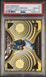 2023 Panini Obsidian - Tunnel Vision Anthony Richardson #3 /135 (RC)