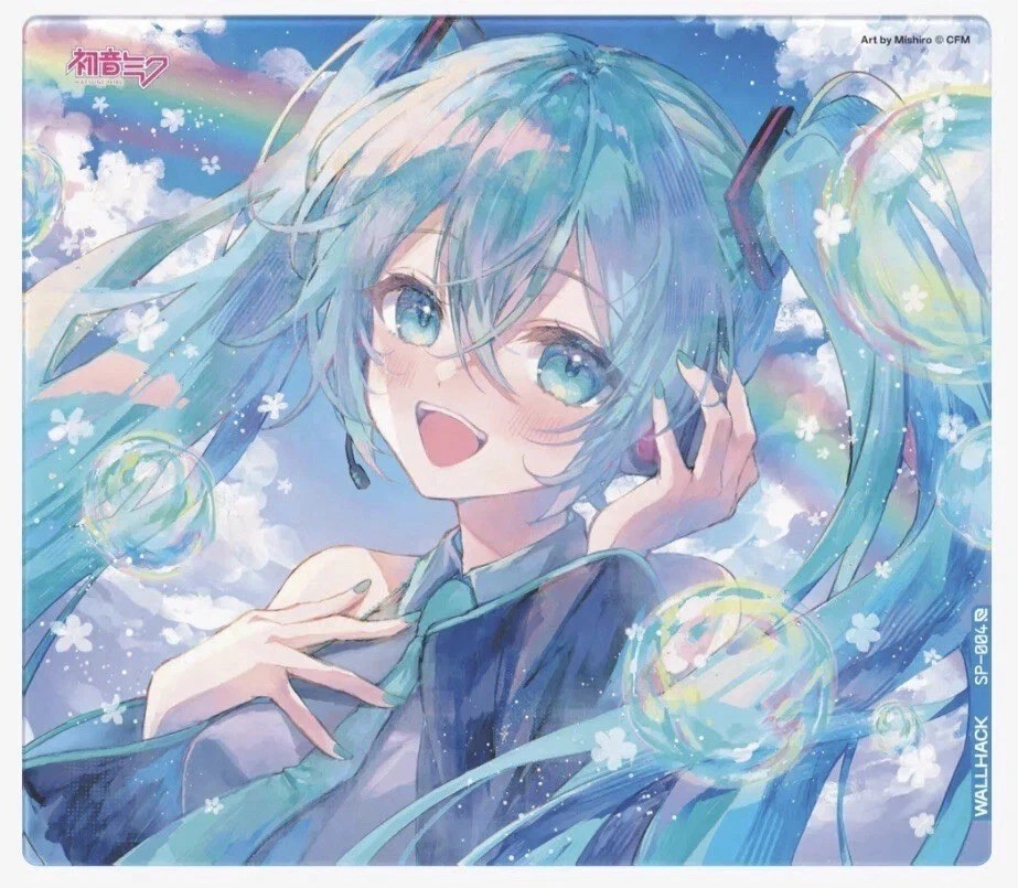 WALLHACK SP004 初音ミクEdition Wallhack SP-004 Glass Mouse Pad Hatsune Miku Edition: Summer