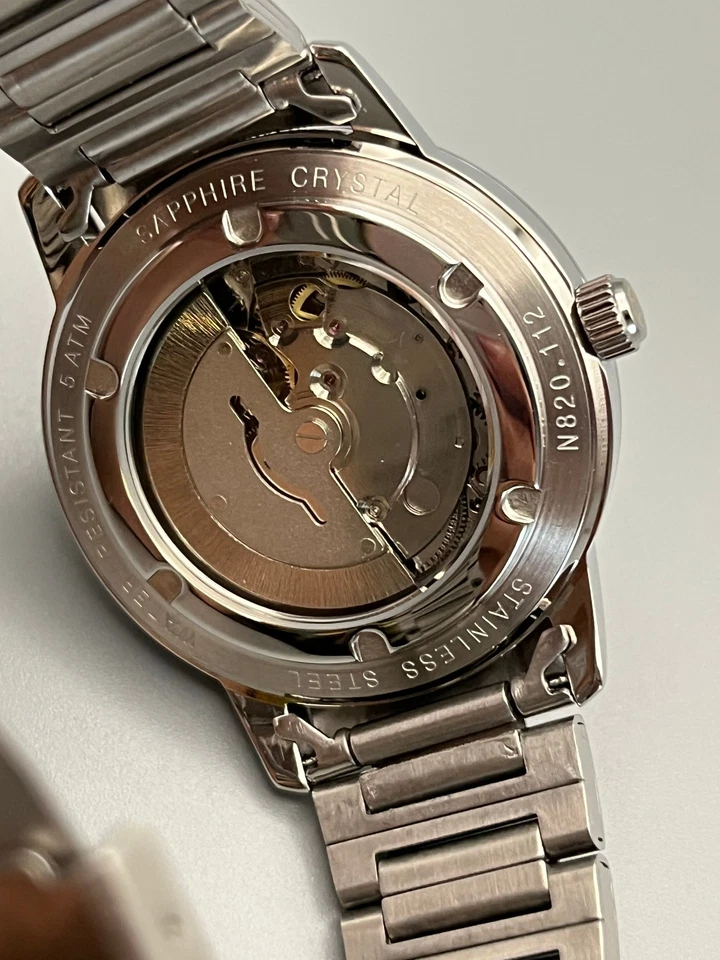 BLACK FRIDAY Orologio automatico subacqueo Data Giorno 50MT ZAFFIRO  Acciaio - Immagine 2 di 4