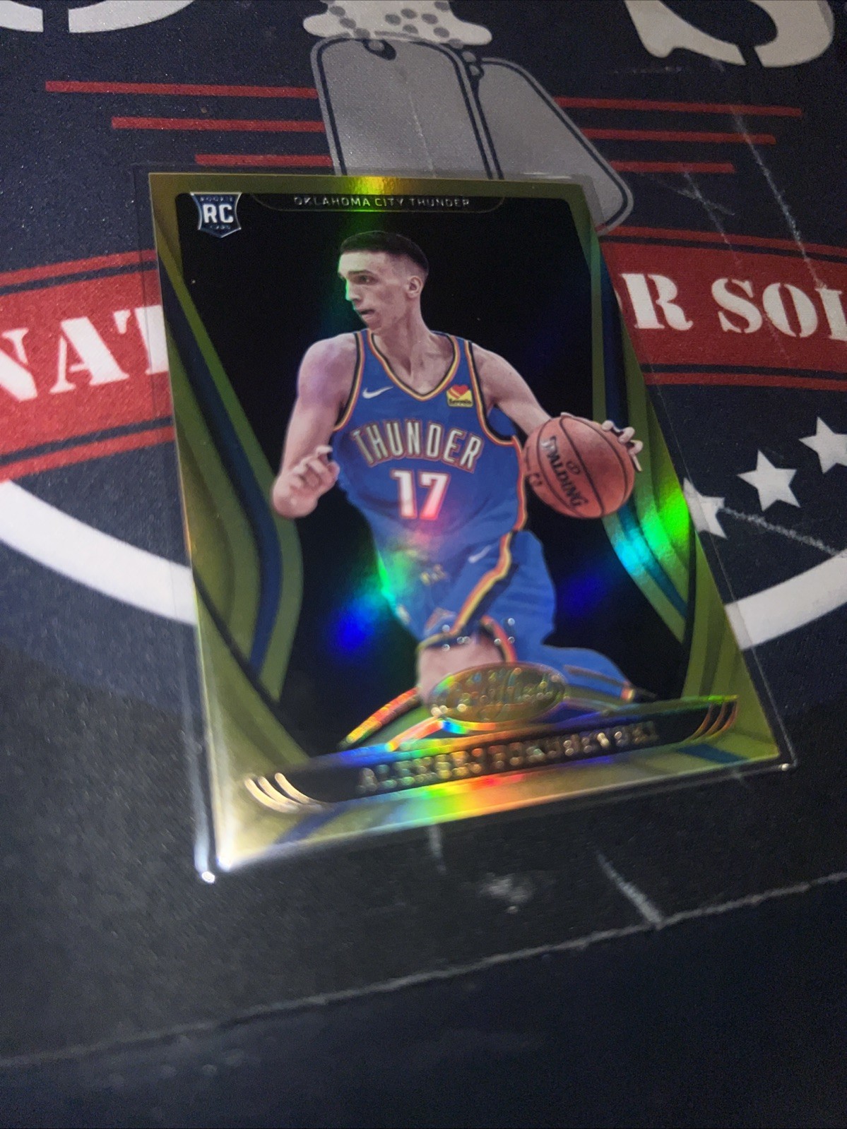 2020-21 Certified Mirror GOLD Aleksej Pokusevski #184 Rookie RC 04/10