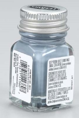 Testors 1/4 oz Gray Enamel Model Paint 1138T