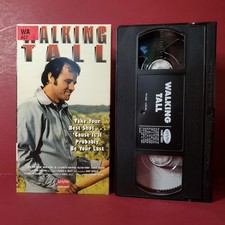 VHS Walking Tall - Joe Don Baker - Rhino - RENTAL BUY 2 GET 1 FREE 