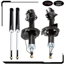 Front Rear Shocks Struts Absorber Set 4 For 2007-2010 2012 Nissan Tiida Versa