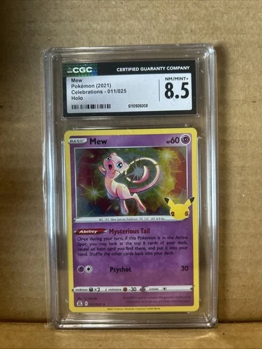 Pokemon Mew CGC NM/mint+8.5