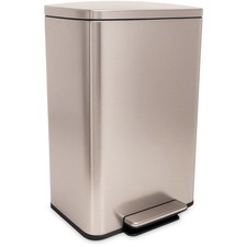 Simpli-Magic 13.2 Gallon 50L Step Trash Can Garbage Can Slow-Close Lid Control