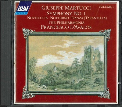 Giuseppe Martucci, Philharmonia Orchestra, Francesco D'Avalos - Symphony No 1; N