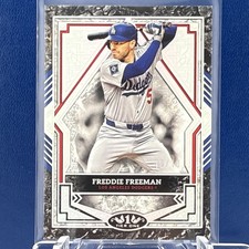 2025 Topps Tier One #38 Freddie Freeman, LA Dodgers (/10) (Black Foil)