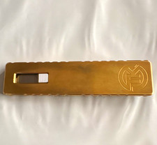 Brass TUKK XXL Utility Knife with Pocket Clip. Limited series.