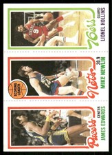 1980-81 Topps James Edwards / Mike Newlin / Lionel Hollins TL #118 / 153 / 182