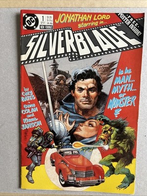 DC Comics: SILVERBLADE #1. Sept 1987 (Box6) VG Condition