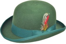 Signature High Derby, Stylish, Classic Bowler Style Hat,Perfect for St Patric...