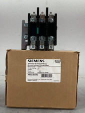 SIEMENS 48EC38AA3 THERMAL OVERLOAD RELAY 45 A 3P SZ: 1 3/4 NEW