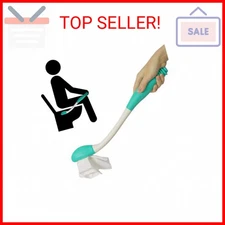 Toilet Aid Wiper Self Assist Bathroom Bottom Butt Wipe Helper Wand Long Reach Co