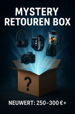 Mystery Paket XXXL / Amazon Retouren Restposten Secret Box / UVP 250 -300 +