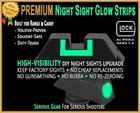 GLOCK Night Sight Upgrade DIY PREMIUM GL🟢W G17 G19 G19X G20 G21 G22 G23 G26 G48