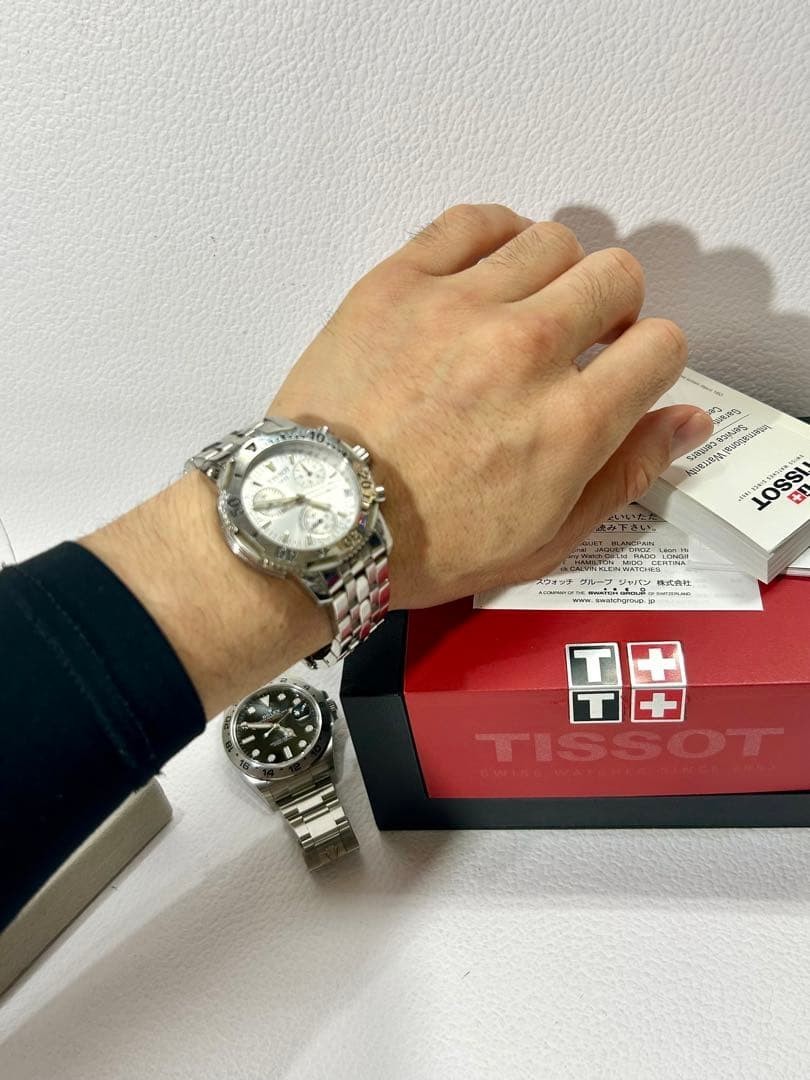 TISSOT T362/462 Quartz Watch Sapphire Crystal New Battery Sept