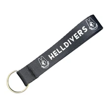 HellDiver 5.5x1.0 Inch Keychains Premium Quality Key Tag for Cars ETC...