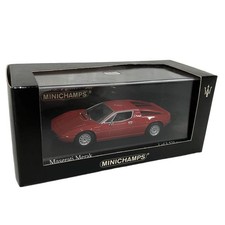 Pma Minichamps 1/43 Maserati Merak 1974 Red 400123420 Minicar Used Good Conditio