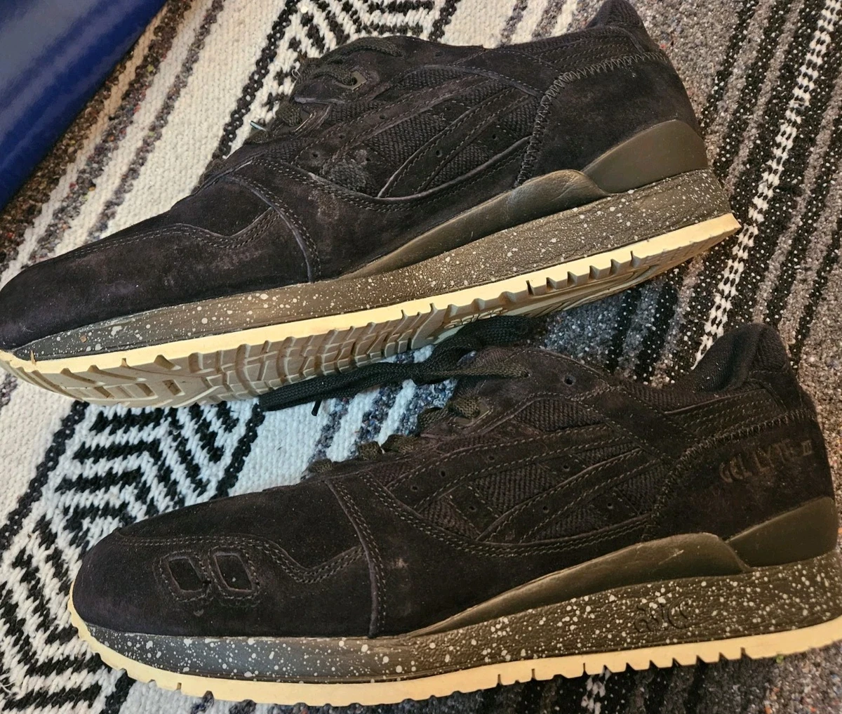 Reigning Champ x ASICS Gel Lyte 3 Black for Sale | Authenticity