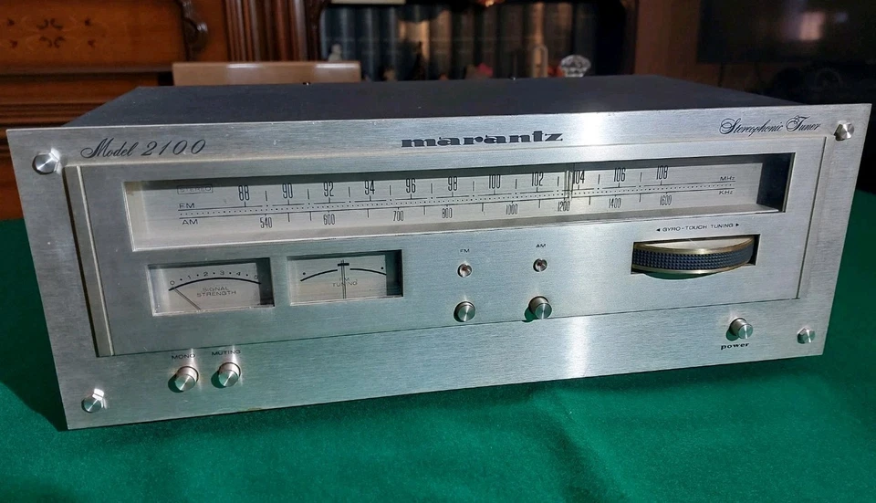 Marantz model 2100 sintonizzatore radio analogico am fm stereo vintage usato - Immagine 3 di 4
