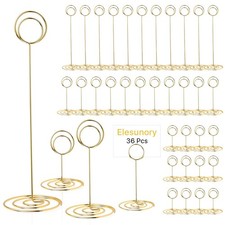 36 Pcs Table Number Holders 3 Sizes 8.66 Inch 3.55 Inch 1.97 Inch Picture Hol...