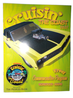 Cruisin The Coast Car Show Mississippi-2007 11th Annual program schedule