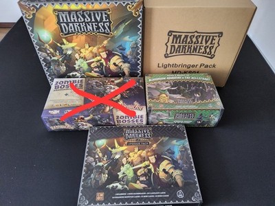 Massive Darkness bundle+upgrade pack