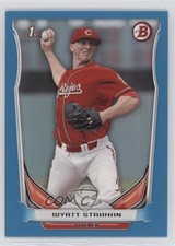 2014 Bowman Draft Blue 292/399 Wyatt Strahan #DP97 g2u