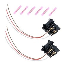 2 Pcs H7 Light Socket Harness Wire Connectors,Headlamp Socket Adapter with 3