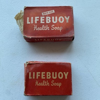 Lifebuoy Health Soap Wrapped New Original Box Vintage (2) - see pictures