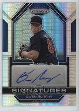 2023 Panini Prizm Signatures Hyper Prizm Owen Murphy #SIG-OM Auto 0ud4