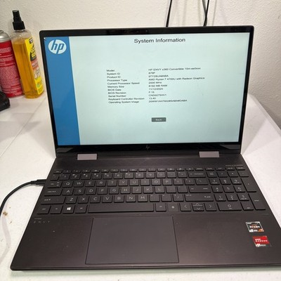 HP Envy x360 15.6 Gray FHD TOUCH 2.0 GHz Ryzen 7 4700U 8GB 512GB SSD READ