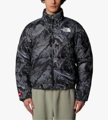 THE NORTH FACE Men's Jacket 2000 Black 3D Summit Mesh Print -Size XL -NF0A7URE3V