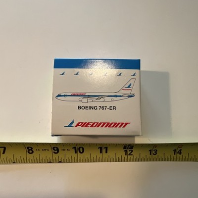 Schabak Piedmont Boeing 767-ER Diecast Aircraft Model Made in Germany with Box