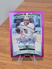 2019-20 OPC O-Pee-Chee Platinum Rookie Autos Matte Pink /99 - BLAKE LIZOTTE