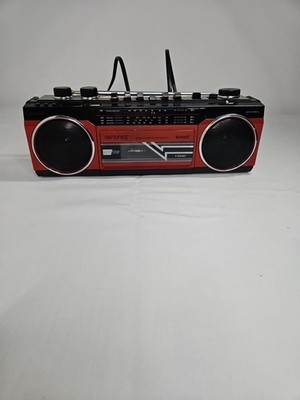 Riptunes Reto AM/FM/SW Portable Radio  + Cassette Boombox With Bluetooth