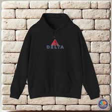 Delta Airlines Logo Unisex Hoodie