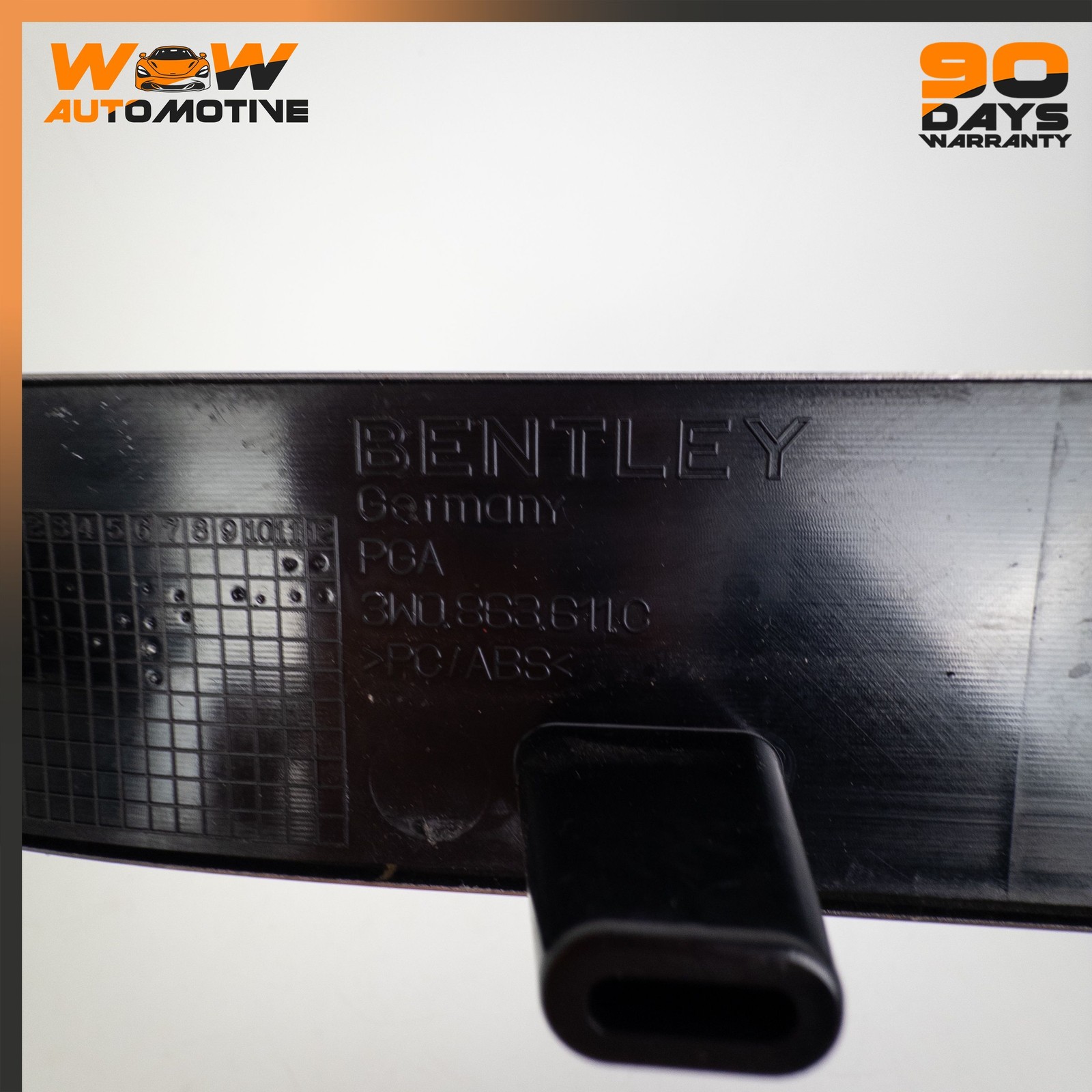 04-17 BENTLEY CONTINENTAL SUPERSPORTS LEFT RIGHT DOOR STEP SILL SET OF 4 OEM