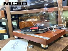 MICRO DD-5 Direct Drive Turntable Serviced Excellent Manual Japan Vintage