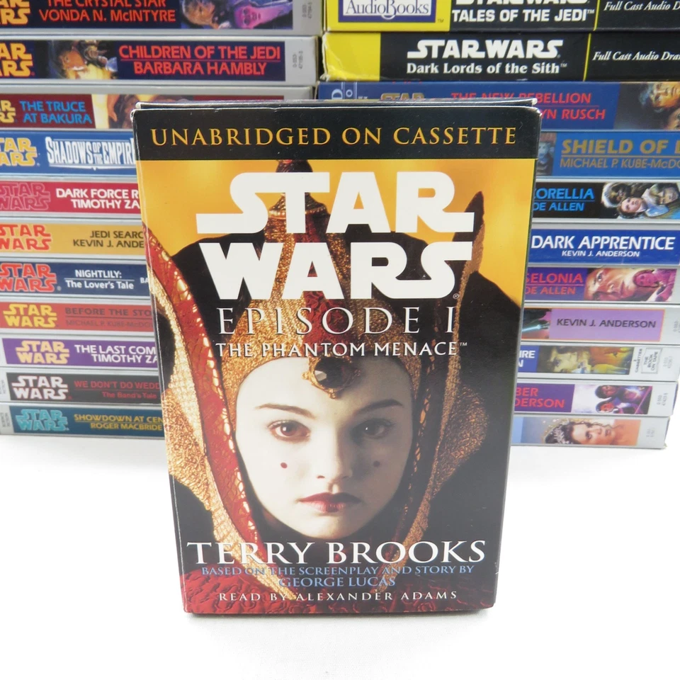 Lot of 27 Star Wars Audiobooks BDD & More Audio Cassette Tapes Excellent - Image 4 of 4