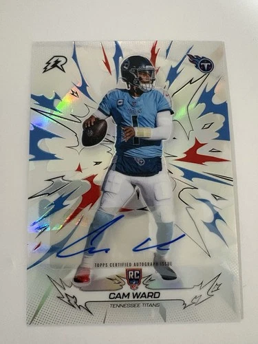 2026 Resurgence Cam Ward Auto #194 Rookie Card Tennessee Titans RC