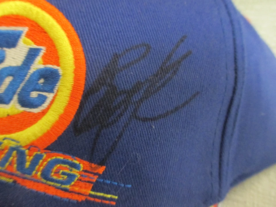 Ricky Craven Signed Autographed NASCAR Tide Racing #32 Style Master Hat Cap JSA - Image 2 of 4
